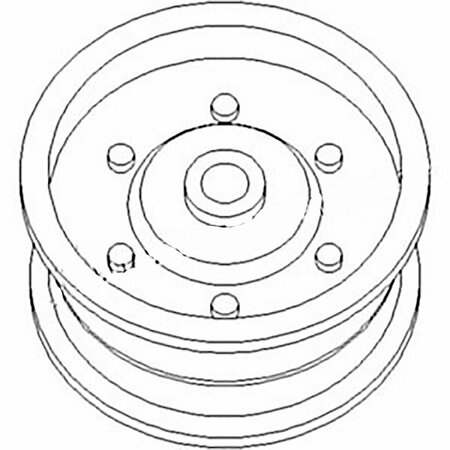 AFTERMARKET Idler Pulley Fits Massey Ferguson Combine 35 Super 35 410 510 725 925 3 219235M1